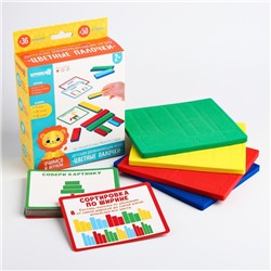 Настольная игра для малышей EVA палочки + обучающие карточки