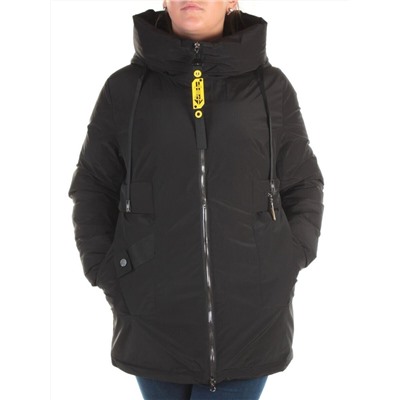 21-973 BLACK Куртка зимняя женская AKIDSEFRS