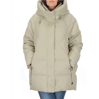 H23-683 OLIVE Куртка зимняя облегченная женская (150 гр. холлофайбер)