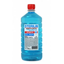 Ф-131sv1 Жидкость для рук очищающая "Стерилин" 1000мл 70% спирта с антибакт.эффектом