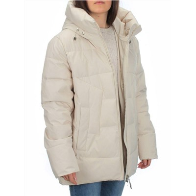H23-638 LT. BEIGE Куртка зимняя женская (тинсулейт)