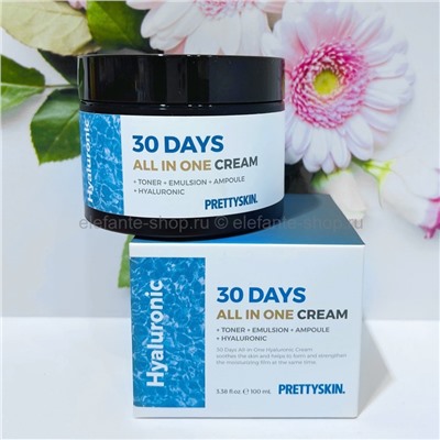 Крем для лица Pretty Skin 30 Days All In One Hyaluronic Cream 100ml (125)