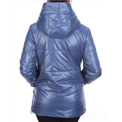 BM-909 GRAY/BLUE Куртка демисезонная женская COSEEMI (100 гр. синтепон)