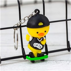 Брелок «Duck skate», black