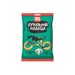 «Mini Free», луковые кольца со вкусом грибов, 45 г