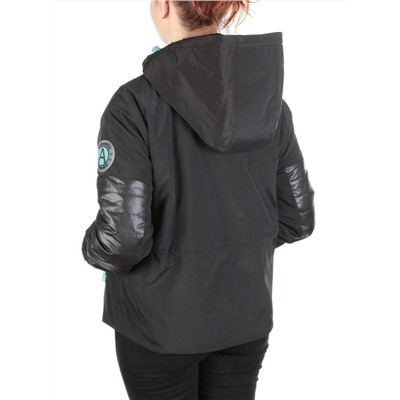 009 BLACK Куртка демисезонная женская (100 гр. синтепон)