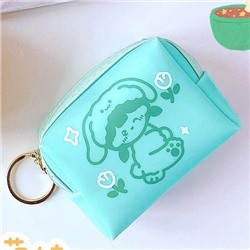 Брелок, кошелёк «Baby bunny flower», green