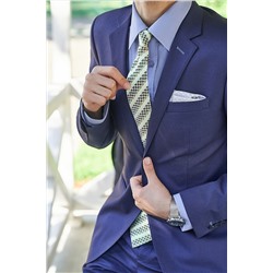 Галстук классический галстук мужской галстук с геометрическим рисунком в деловом стиле "Шаг вперед" SIGNATURE #782991
