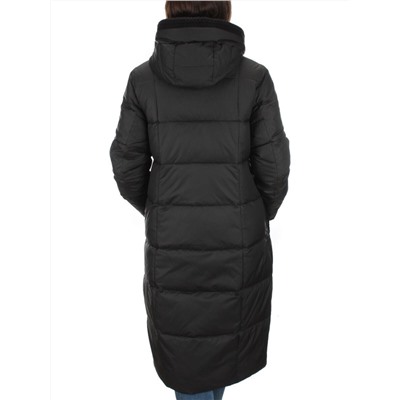126 BLACK Пальто зимнее женское (200 гр. холлофайбер)