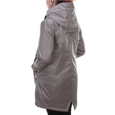 BM-929 GRAY Куртка демисезонная женская COSEEMI (100 гр. синтепон)