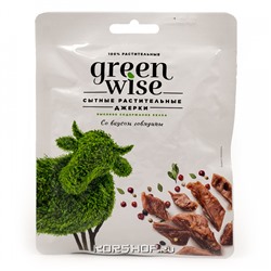 Растительные джерки со вкусом говядины Green Wise, 36 г Акция