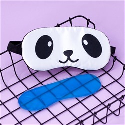 Маска для сна гелевая "Face panda"