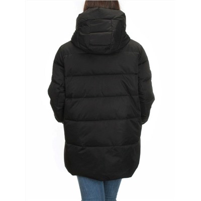 H23-638 BLACK Куртка зимняя женская (тинсулейт)