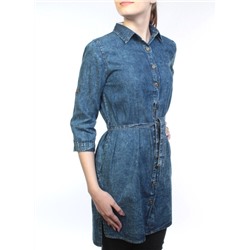 A66007 Рубашка джинсовая женская (100 % хлопок)