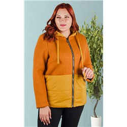 Женская куртка оптом комбинированная 251684, размер 54,58