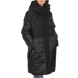 C223 BLACK Куртка зимняя женская (200 гр. холлофайбера)