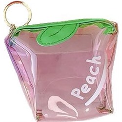 Брелок, кошелёк «Fruit peach», pink