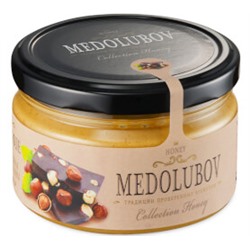 Мёд-суфле Медолюбов фундук с шоколадом 250мл