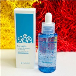 Сыворотка с коллагеном 3W Clinic Collagen Natural Time Sleep Ampoule 60ml (13)