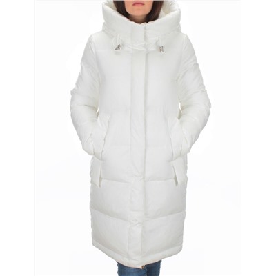 3101 WHITE Пальто зимнее женское (200 гр. тинсулейт)