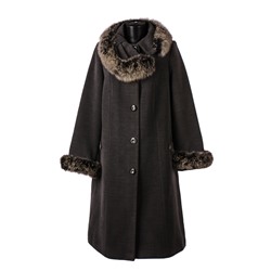 Женское пальто зимнее 7031 размер 48, 50