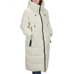 H-2208 WHITE Пальто зимнее женское (200 гр .холлофайбер)