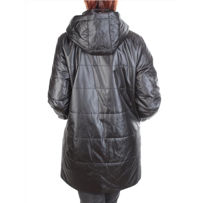 22-305 BLACK Куртка демисезонная женская AKiDSEFRS (100 гр.синтепона)