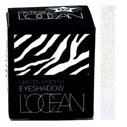 L’ocean Кремовые пигментные тени / Creamy Pigment Eye Shadow #18 Crystal White, 1,8 г