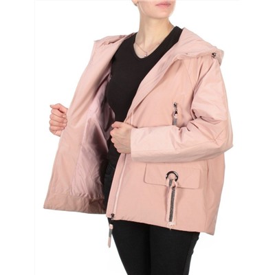 0827 PINK Куртка демисезонная женская RIKA (100 гр. синтепон)