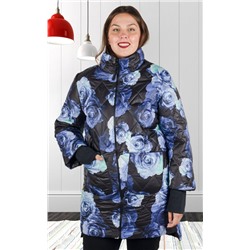Куртка женская стёганая 252166, размер 50-58