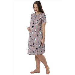 Сорочка ночная женская "Жду чуда" для беременных