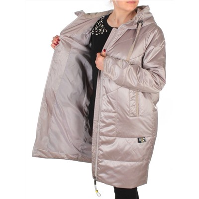 BM-06 BEIGE Куртка демисезонная женская АЛИСА (100 гр. синтепон)
