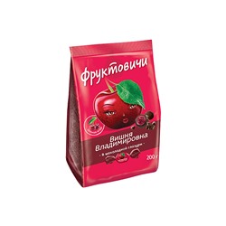 «Фруктовичи», конфета «Вишня Владимировна» в шоколадной глазури, 200 г