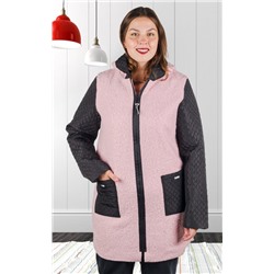 Пальто женское на молнии 249206, размер 50-60