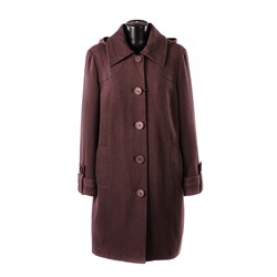 Женское пальто с капюшоном 6943 размер 50, 52, 54, 56, 58