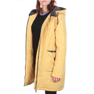 6122 YELLOW Куртка демисезонная женская AMAZING (100 гр.синтепона)