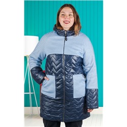 Куртка женская стёганая 252172, размер 52,54,60