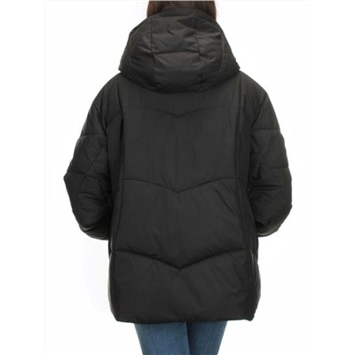 H23-682 BLACK Куртка зимняя женская (тинсулейт)