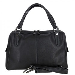 Женская кожаная сумка 20570 BLACK