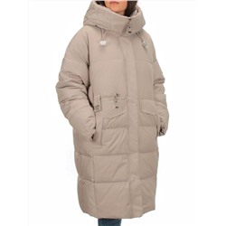 Y23-808 BEIGE Пальто зимнее женское (200 гр. тинсулейт)