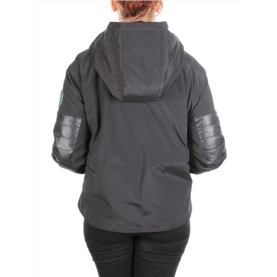 009 BLACK Куртка демисезонная женская (100 гр. синтепон)