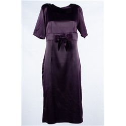 Женское платье миди атласное 248582 размер 48, 50