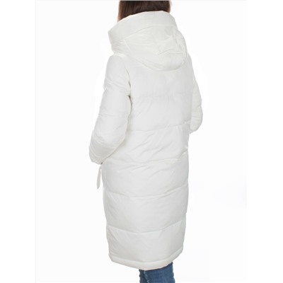 3101 WHITE Пальто зимнее женское (200 гр. тинсулейт)