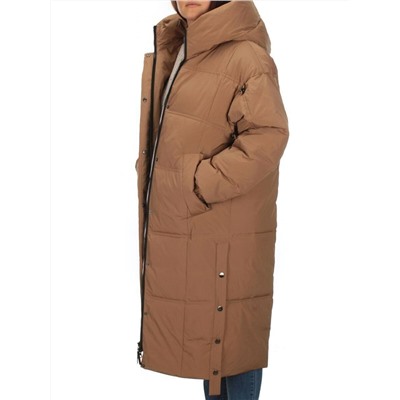 9789 DK. BEIGE Куртка зимняя женская (200 гр. холлофайбера)