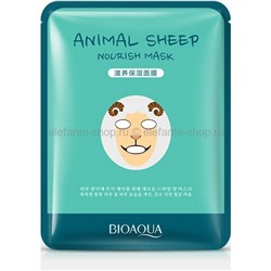 BIOAQUA Тканевая Маска для лица Animal Face Sheep 30 гр