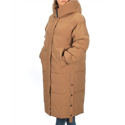 9789 DK. BEIGE Куртка зимняя женская (200 гр. холлофайбера)