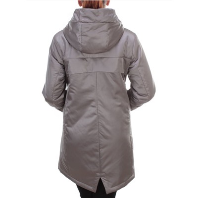 BM-929 GRAY Куртка демисезонная женская COSEEMI (100 гр. синтепон)