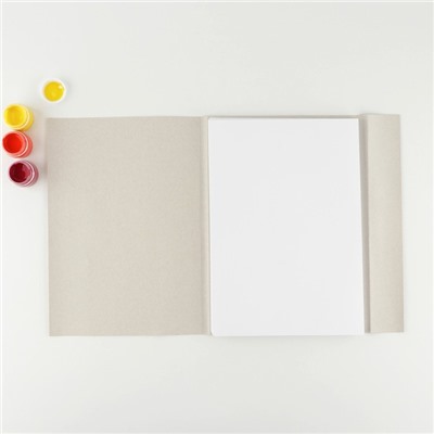 Бумага для рисования в папке А4, 100 листов ArtFox STUDY плотность 80 г/м2