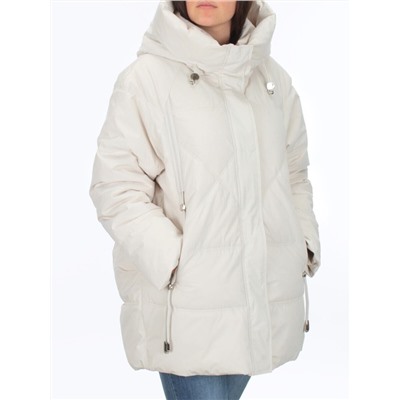 H23-683 MILK Куртка зимняя облегченная женская (150 гр. холлофайбер)