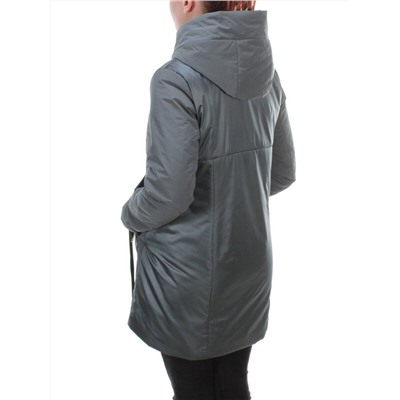 BM-808 DK. GRAY Куртка демисезонная женская COSEEMI (100 гр. синтепон)